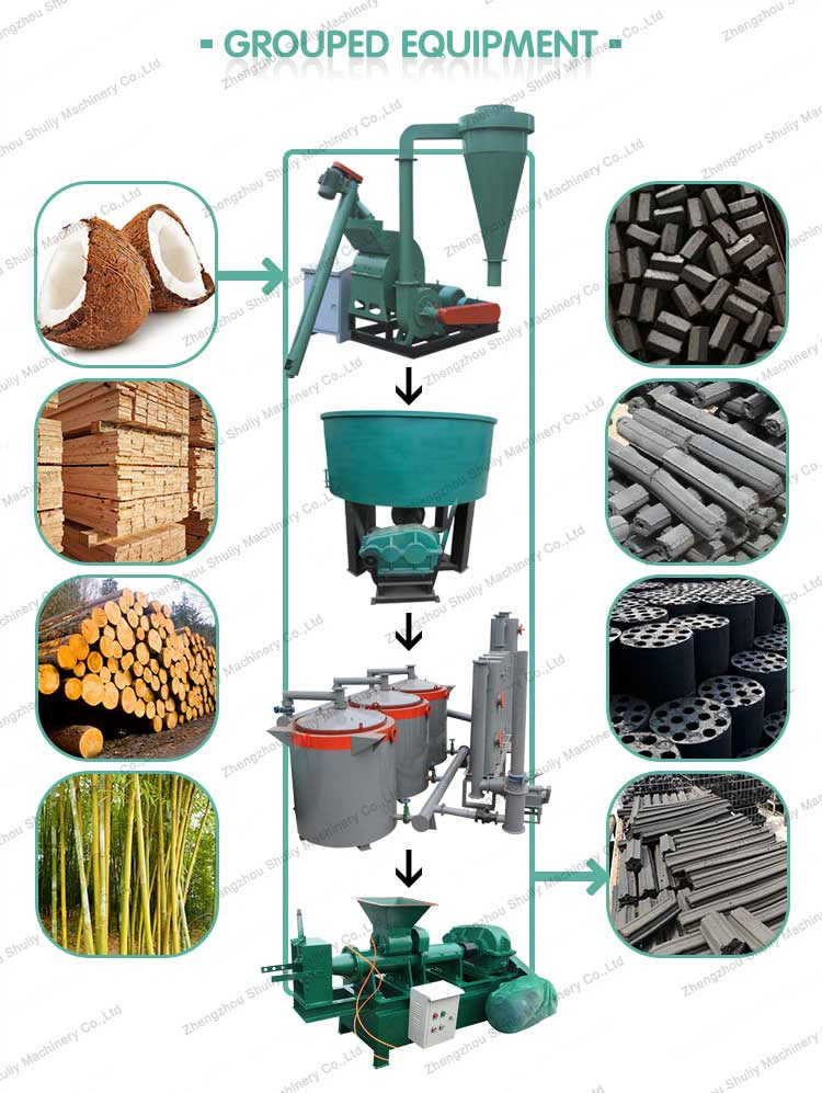 Charcoal press machine Charcoal press machine