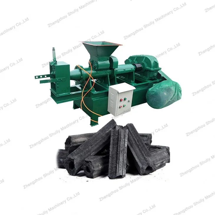 Charcoal press machine1