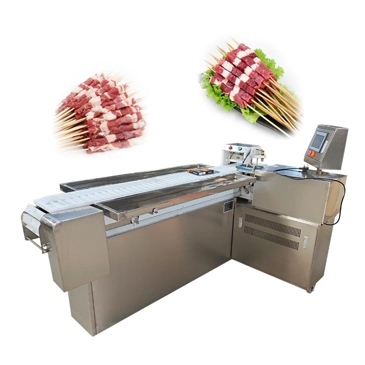 Macchina automatica per spiedini di carne