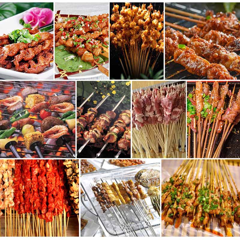automatic meat skewer machine automatic meat skewer machine