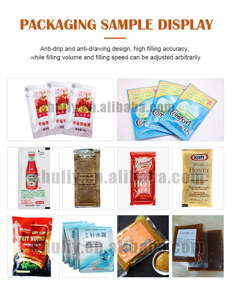 Automatic paste packaging machine Automatic paste packaging machine