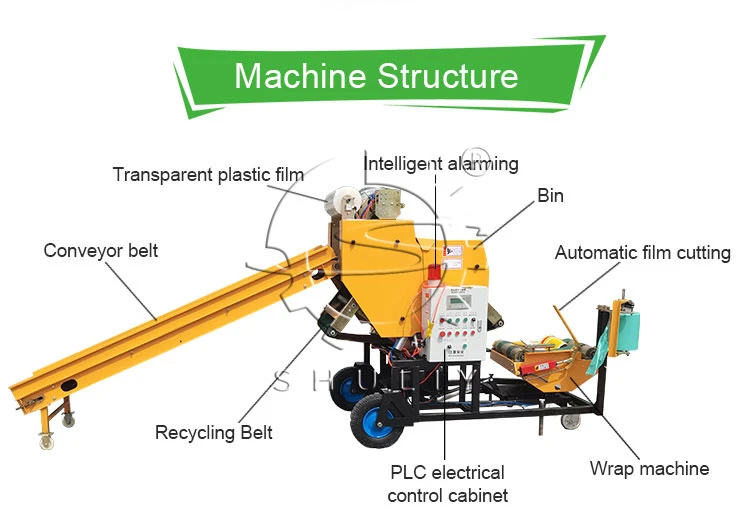 silage baler machine silage baler machine